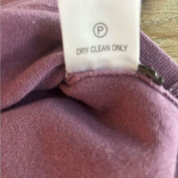 Sigrid Olsen  lavender silk/cashmere cardigan w/different shape buttons sz small - Picture 5 of 5